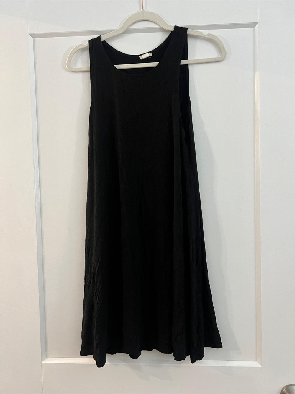 Black Sleeveless Swing Dress - Classic Women’s Dress
